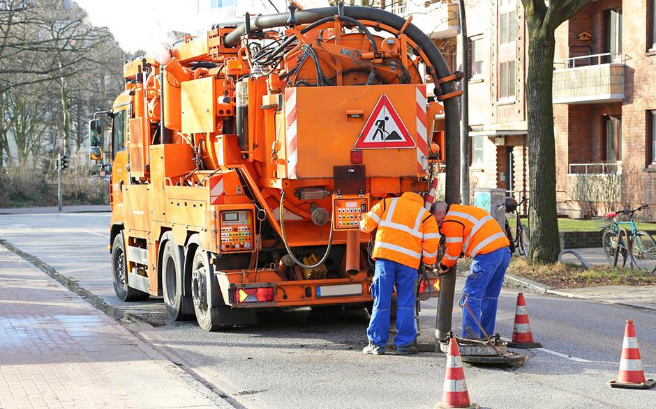 camion pompage assainissement Mantes-la-Jolie